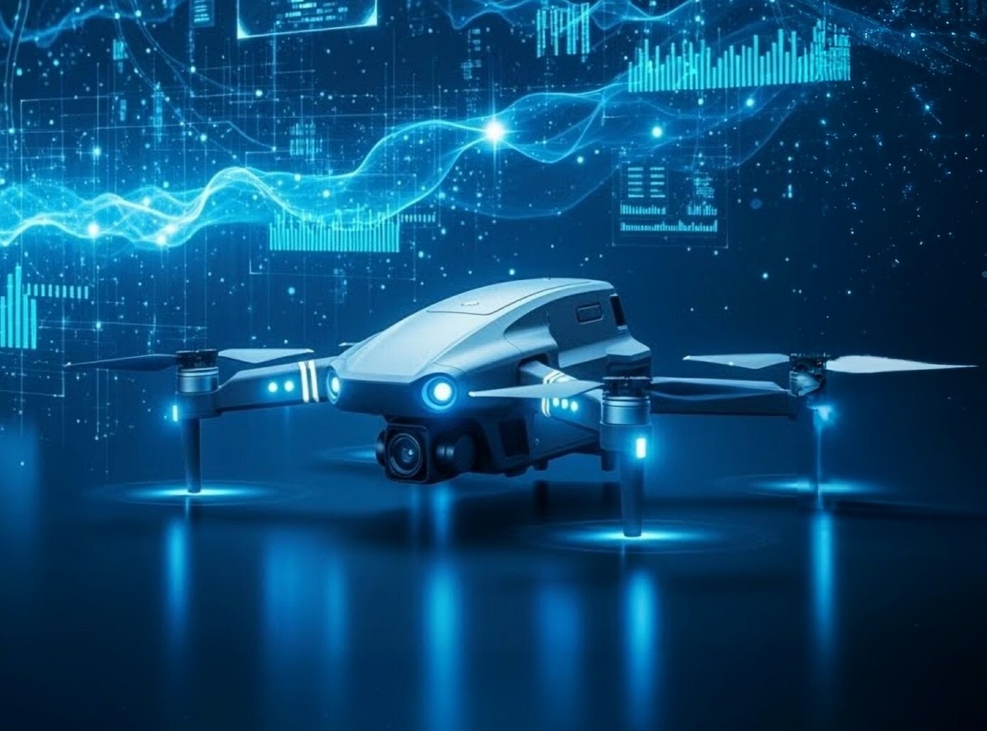 無人機散熱示意