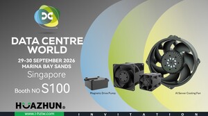 HUAZHUN Cooling Fans to Be Showcased at Data Centre World Asia 2026Image